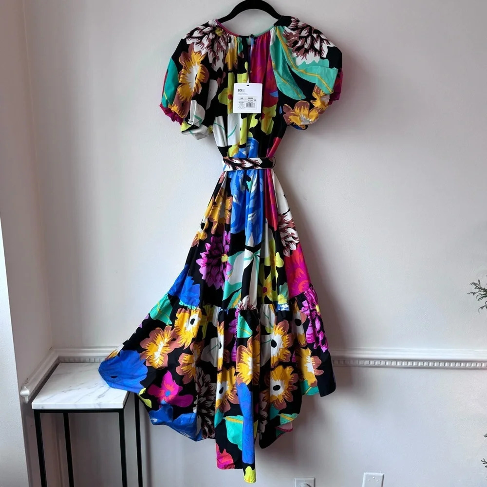Christopher John Rogers Floral High Low Dress - Picture 4 of 4